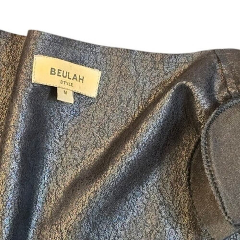 Beulah Ladies Shimmery Open Front Sweater/Jacket EUC‎ - Picture 6 of 9